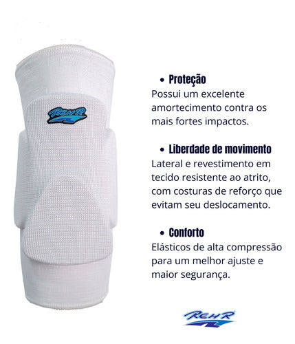 Joelheira Futsal Evolution Infantil Rehr