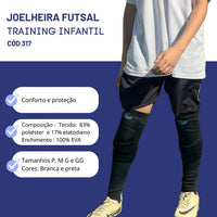 Joelheira Futsal Training Infantil Rehr