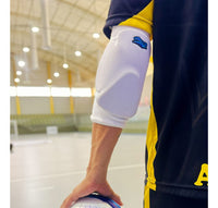 Kit Joelheira e cotoveleira futsal Evolution e munhequeira canelada